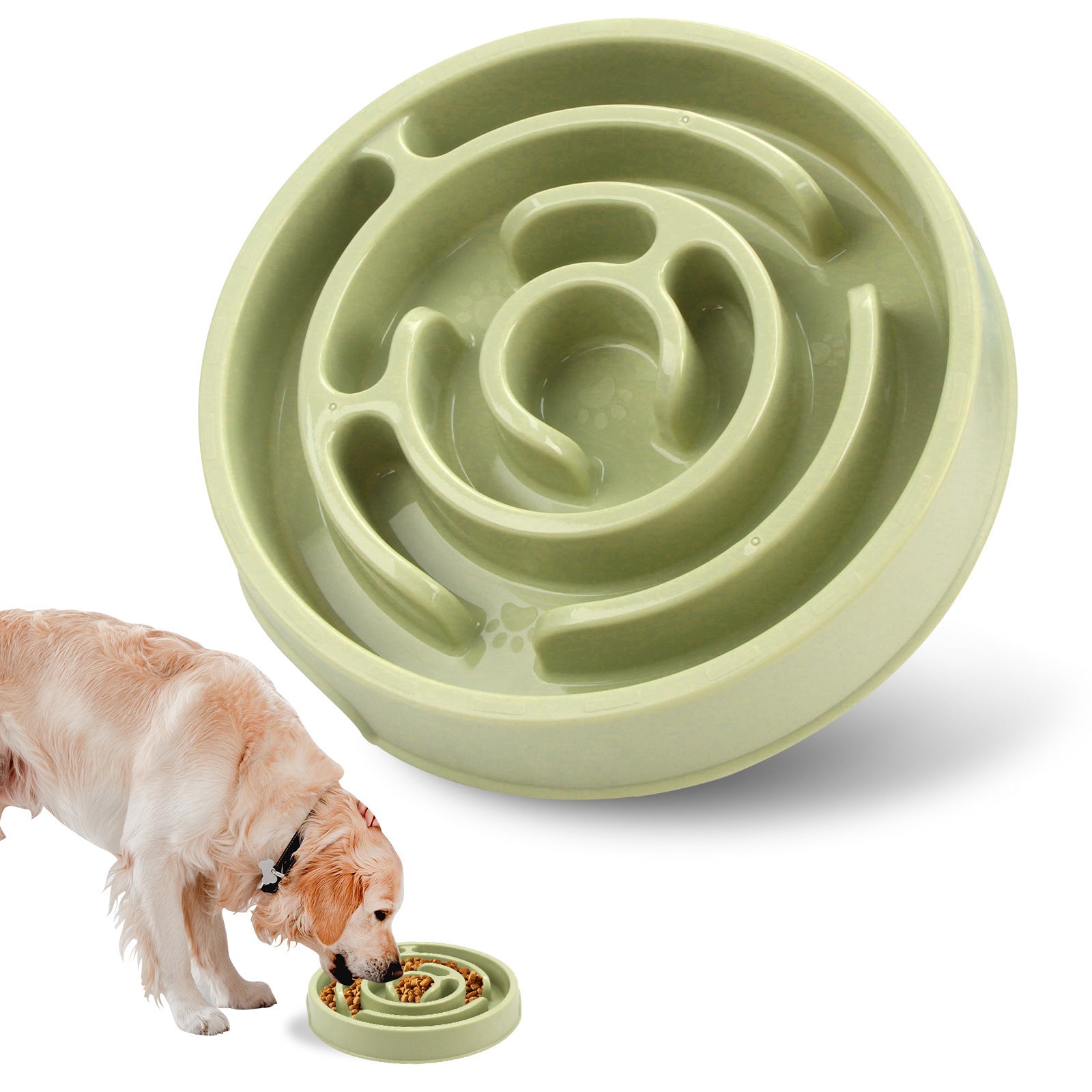 Anti-Choke Slow Feeder Bowl